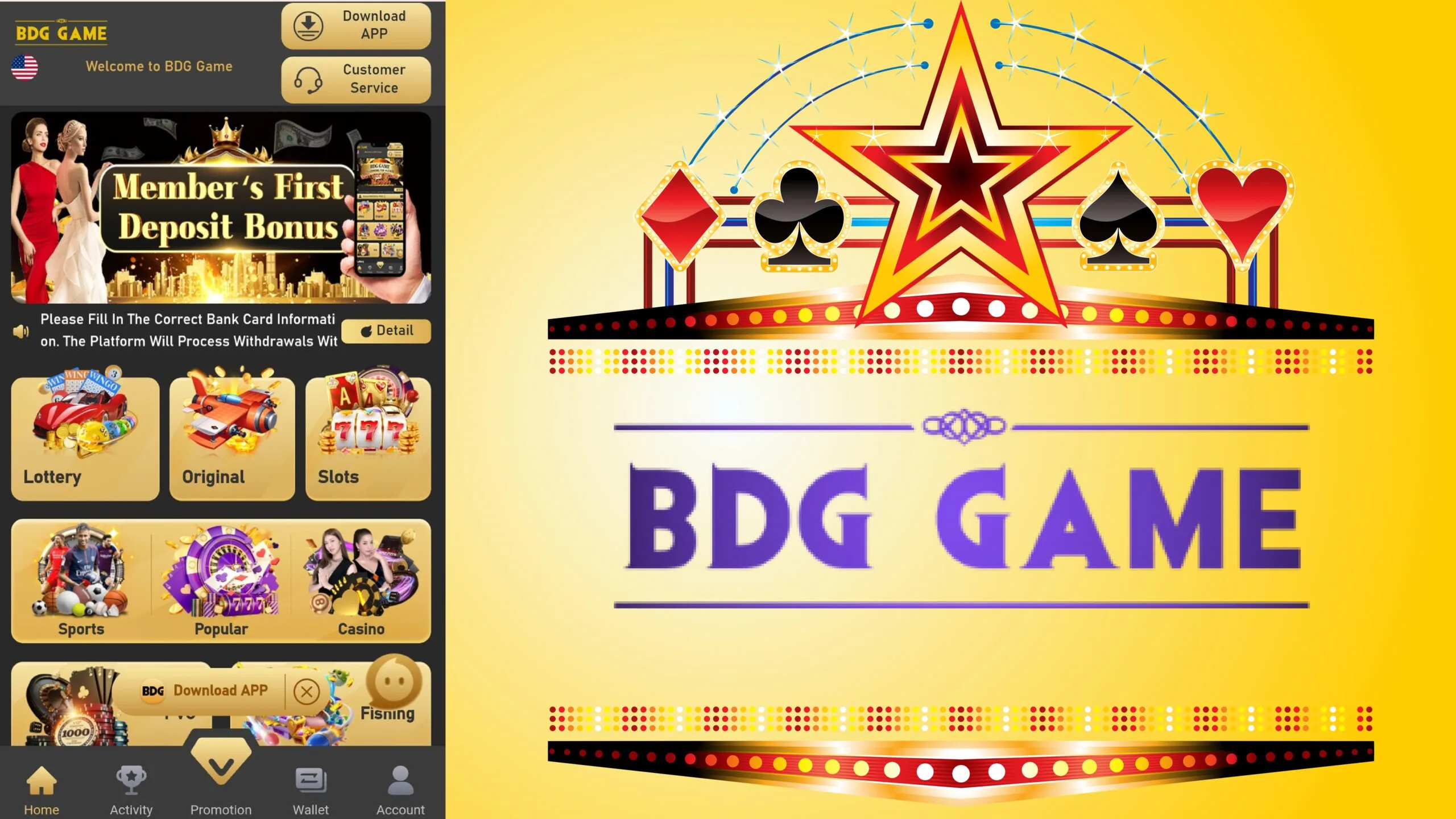 BDG Game App Cover